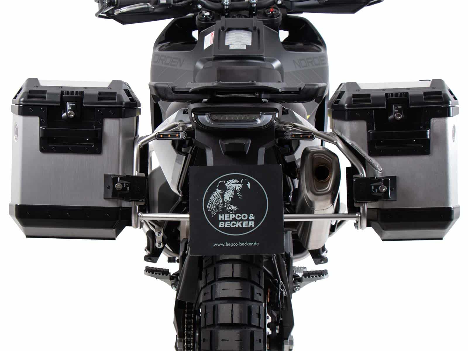 Hepco en Becker Cutout zijkoffers Husqvarna Norden 901