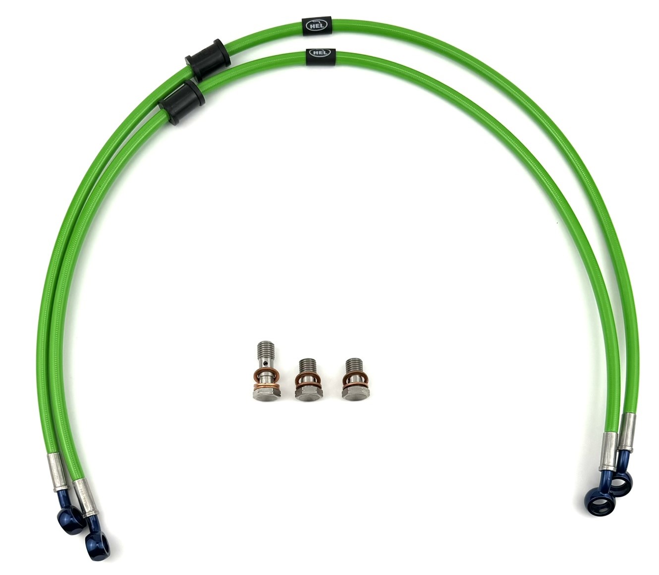 HEL remleidingen Kawasaki ZX6R 1998-1999 F voorzijde