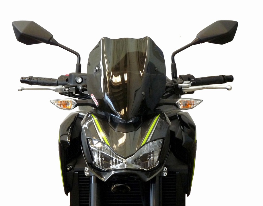 Fabbri windscherm Kawasaki Z900 2017 satijn zwart Touring FAK192/XDX 1