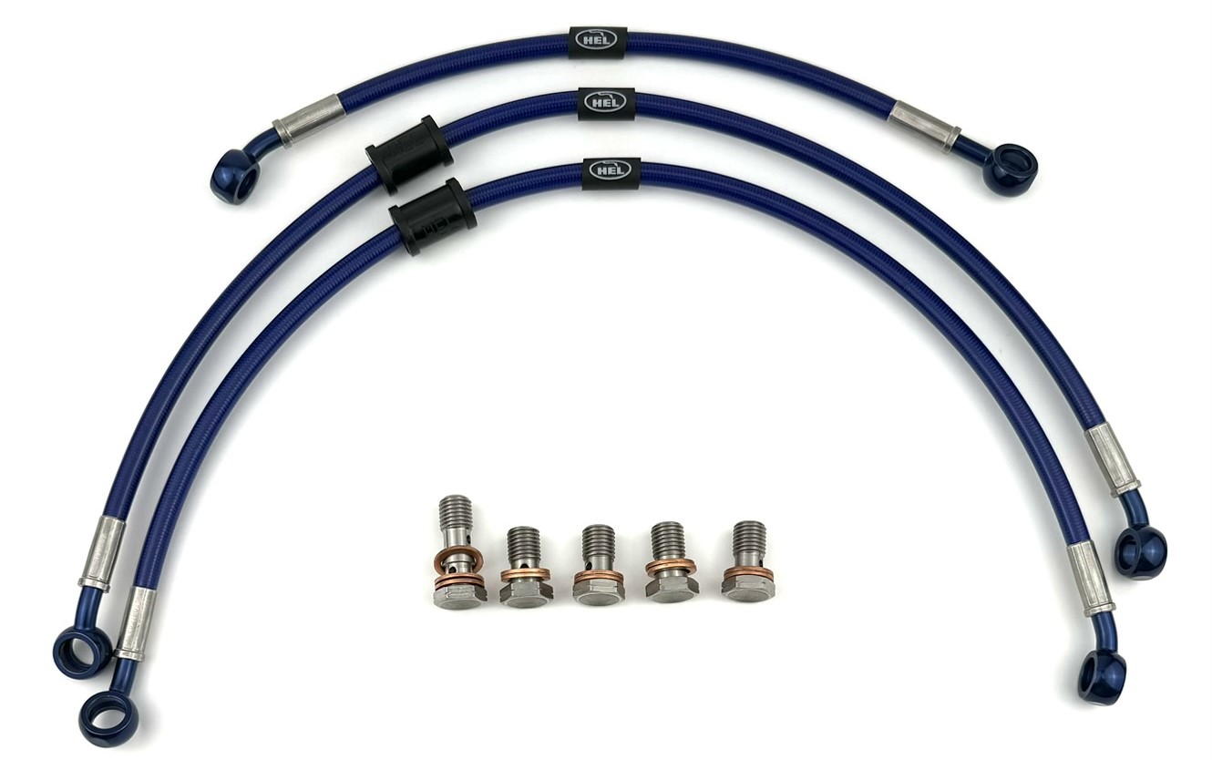 HEL remleidingen Yamaha FZ750 1987-1995 S voorzijde