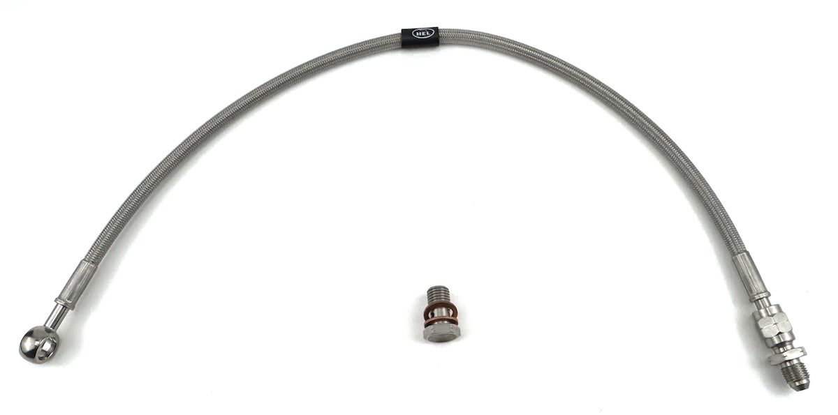 HEL remleiding BMW K1100 RS 1992-1998 achterzijde