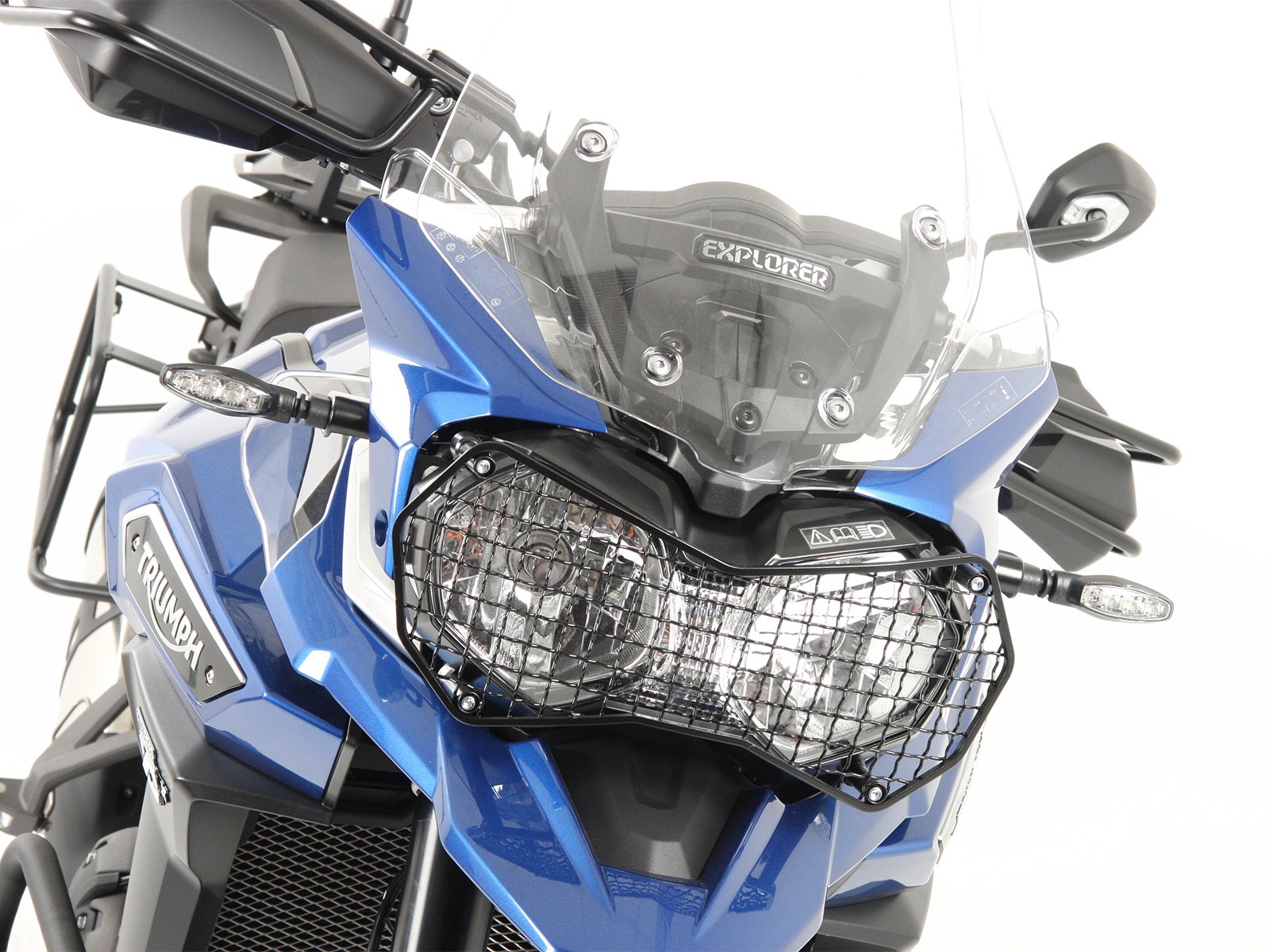 Hepco en Becker koplamp bescherming Triumph Tiger Explorer 1200 vanaf 2016 HE70075470001 1