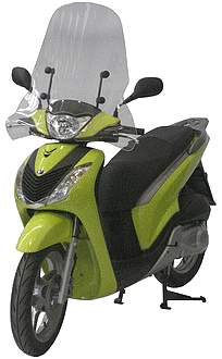 Fabbri windscherm Honda SH150 2009-2012 Top Alto