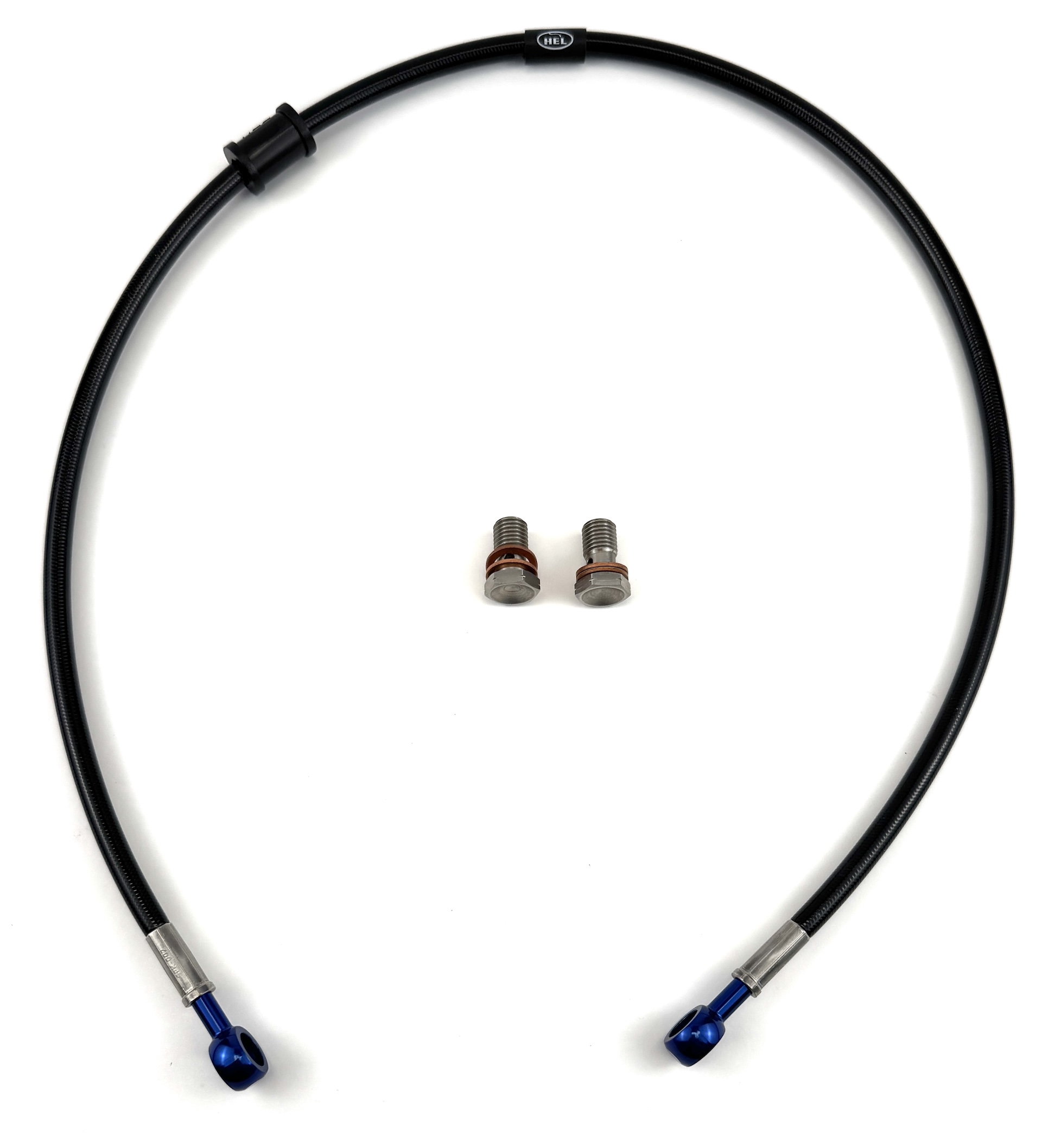 HEL remleiding Honda XBR500 1985-1989 voorzijde