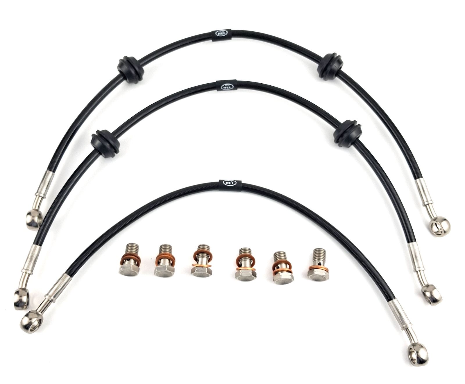 HEL remleidingen Kawasaki Z650 C2-C3 1978-1980 S voorzijde