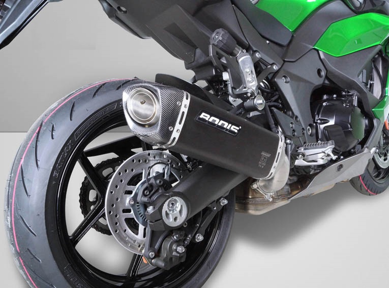 Bodis uitlaat Kawasaki Ninja 1000SX vanaf 2020 V4-M-CA RVS BOKN1000SX-001 3