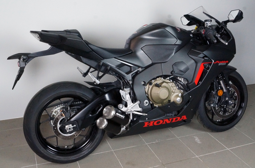 Bodis uitlaat Honda CBR1000RR 2017-2018 MGPX2-GE RVS Zwart BOHCBR1000-032 2