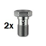 2x Enkele banjobout M10x1,25