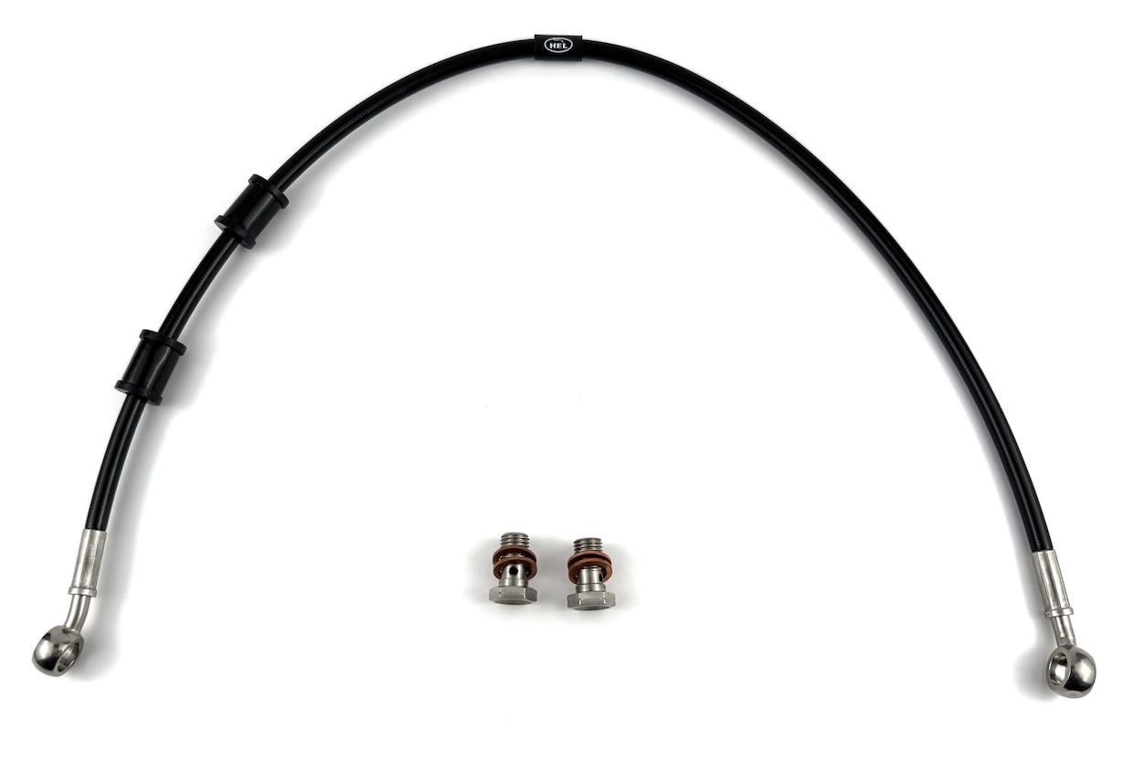 HEL remleiding Honda XL650 Transalp 2000-2007 achterzijde